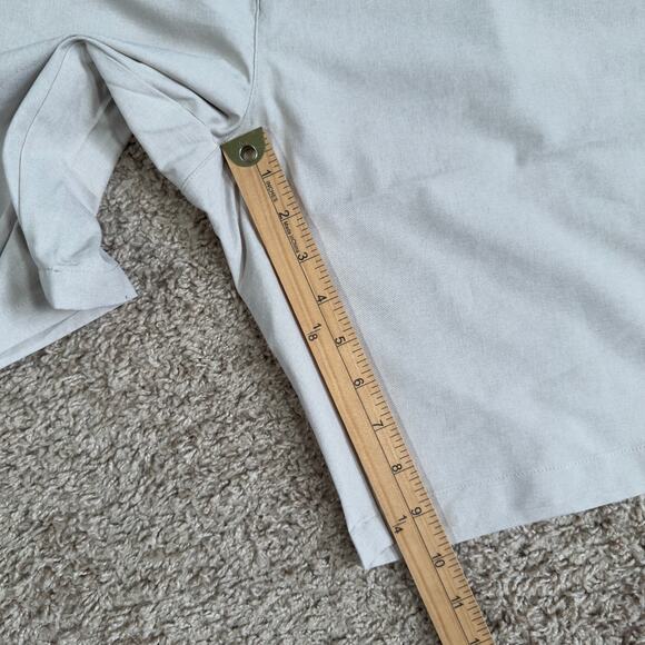 B DRADDY Oh-Dog Shorts Size 34 Oyster Heather Performance Golf Polyester NWT - Picture 6 of 9